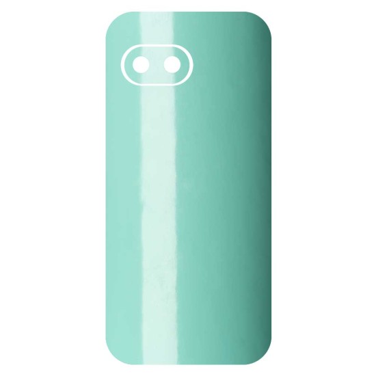 Folie skin SILKASE pentru Google Pixel 9a, protectie spate telefon, turcoaz lucios (Pixel 9a, S2106) by www.silkase.ro