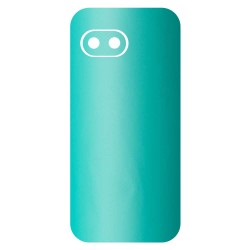 Folie skin SILKASE pentru Google Pixel 9a, protectie spate telefon, turcoaz mat