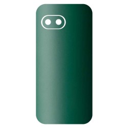 Folie skin SILKASE pentru Google Pixel 9a, protectie spate telefon, verde inchis mat