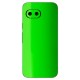 Folie skin SILKASE pentru Google Pixel 9a, protectie spate telefon, verde neon lucios (Pixel 9a, S2118) by www.silkase.ro