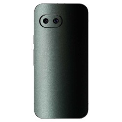 Folie skin SILKASE pentru Google Pixel 9a, protectie spate telefon, verde pine inchis