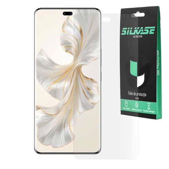 Folie mata SILKASE pentru Honor 100 Pro, protectie ecran, silicon (SILKASE, Folie Silicon Fata Mata) by www.silkase.ro Folie mata SILKASE pentru Honor 100 Pro, protectie ecran, silicon (100 Pro, F7008) by www.silkase.ro