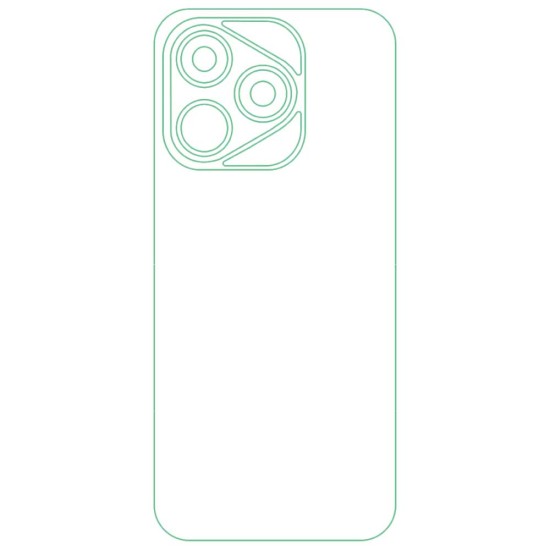 Folie spate mata SILKASE pentru Honor 400 Lite, protectie spate, silicon (SILKASE, 400 Lite) by www.silkase.ro Folie spate mata SILKASE pentru Honor 400 Lite, protectie spate, silicon (400 Lite, F7692) by www.silkase.ro