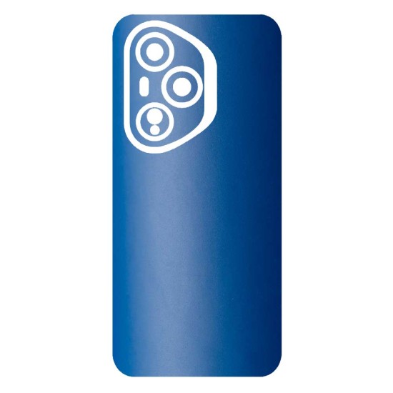 Folie skin SILKASE pentru Honor 400 Pro, protectie spate telefon, albastru inchis mat (400 Pro, S2160) by www.silkase.ro