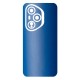 Folie skin SILKASE pentru Honor 400 Pro, protectie spate telefon, albastru inchis mat (400 Pro, S2160) by www.silkase.ro