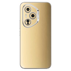 Folie skin SILKASE pentru Honor 400 Pro, protectie spate telefon, bej lucios