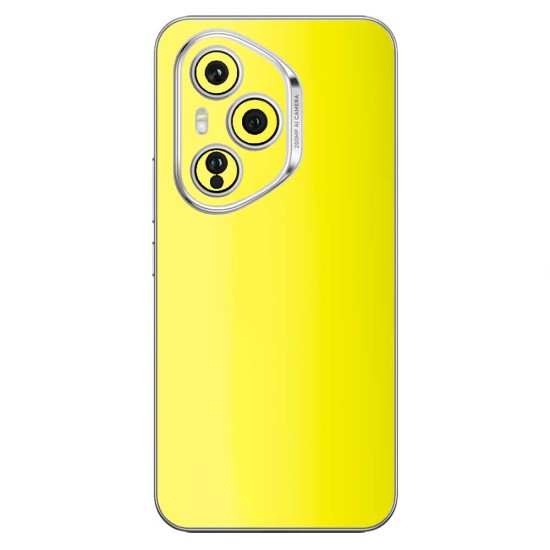 Folie skin SILKASE pentru Honor 400 Pro, protectie spate telefon, galben fluorescent (SILKASE, 400 Pro) by www.silkase.ro Folie skin SILKASE pentru Honor 400 Pro, protectie spate telefon, galben fluorescent (400 Pro, S2174) by www.silkase.ro