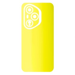 Folie skin SILKASE pentru Honor 400 Pro, protectie spate telefon, galben fluorescent Folie skin SILKASE pentru Honor 400 Pro, protectie spate telefon, galben fluorescent