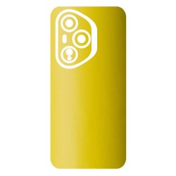 Folie skin SILKASE pentru Honor 400 Pro, protectie spate telefon, galben mat Folie skin SILKASE pentru Honor 400 Pro, protectie spate telefon, galben mat