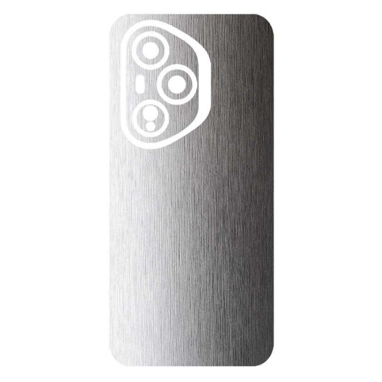 Folie skin SILKASE pentru Honor 400 Pro, protectie spate telefon, gri deschis brushed (SILKASE, 400 Pro) by www.silkase.ro Folie skin SILKASE pentru Honor 400 Pro, protectie spate telefon, gri deschis brushed (400 Pro, S2157) by www.silkase.ro