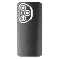 Folie skin SILKASE pentru Honor 400 Pro, protectie spate telefon, gri metalizat