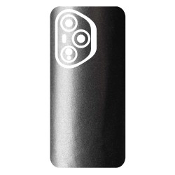 Folie skin SILKASE pentru Honor 400 Pro, protectie spate telefon, gunmetal gri inchis