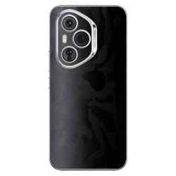 Folie skin SILKASE pentru Honor 400 Pro, protectie spate telefon, negru camuflaj