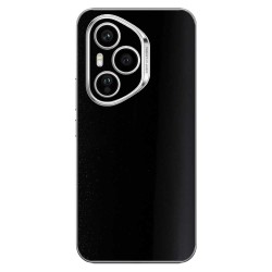 Folie skin SILKASE pentru Honor 400 Pro, protectie spate telefon, negru perlat