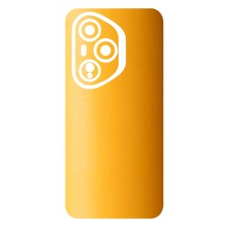 Folie skin SILKASE pentru Honor 400 Pro, protectie spate telefon, portocaliu deschis mat