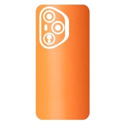 Folie skin SILKASE pentru Honor 400 Pro, protectie spate telefon, portocaliu mat