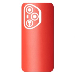 Folie skin SILKASE pentru Honor 400 Pro, protectie spate telefon, rosu mat