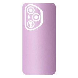 Folie skin SILKASE pentru Honor 400 Pro, protectie spate telefon, roz deschis mat