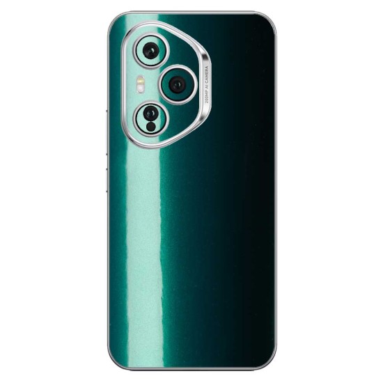 Folie skin SILKASE pentru Honor 400 Pro, protectie spate telefon, verde emerald (400 Pro, S2165) by www.silkase.ro