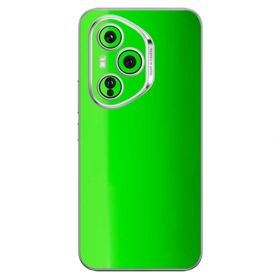 Folie skin SILKASE pentru Honor 400 Pro, protectie spate telefon, verde neon lucios (SILKASE, 400 Pro) by www.silkase.ro Folie skin SILKASE pentru Honor 400 Pro, protectie spate telefon, verde neon lucios (400 Pro, S2182) by www.silkase.ro