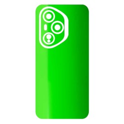 Folie skin SILKASE pentru Honor 400 Pro, protectie spate telefon, verde neon lucios