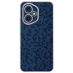 Folie skin SILKASE pentru Honor 400, protectie spate telefon, albastru hexa