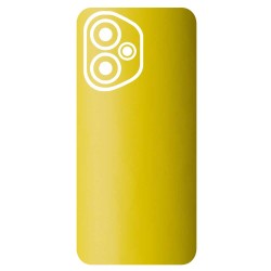 Folie skin SILKASE pentru Honor 400, protectie spate telefon, galben mat Folie skin SILKASE pentru Honor 400, protectie spate telefon, galben mat