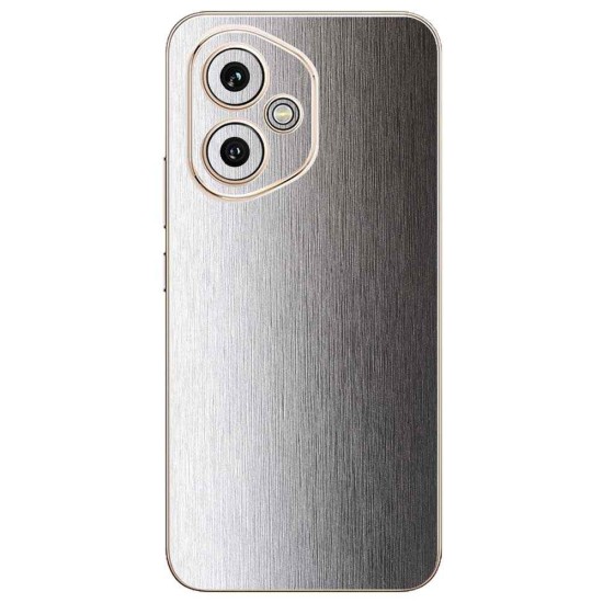 Folie skin SILKASE pentru Honor 400, protectie spate telefon, gri deschis brushed (SILKASE, 400) by www.silkase.ro Folie skin SILKASE pentru Honor 400, protectie spate telefon, gri deschis brushed (400, S2125) by www.silkase.ro