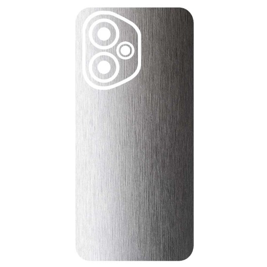 Folie skin SILKASE pentru Honor 400, protectie spate telefon, gri deschis brushed (SILKASE, 400) by www.silkase.ro Folie skin SILKASE pentru Honor 400, protectie spate telefon, gri deschis brushed (400, S2125) by www.silkase.ro