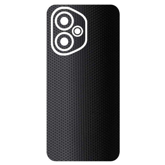 Folie skin SILKASE pentru Honor 400, protectie spate telefon, matrix negru (400, S2151) by www.silkase.ro