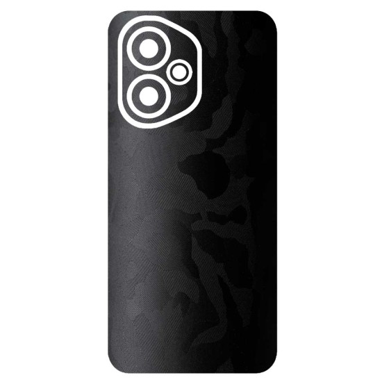 Folie skin SILKASE pentru Honor 400, protectie spate telefon, negru camuflaj (SILKASE, 400) by www.silkase.ro Folie skin SILKASE pentru Honor 400, protectie spate telefon, negru camuflaj (400, S2124) by www.silkase.ro