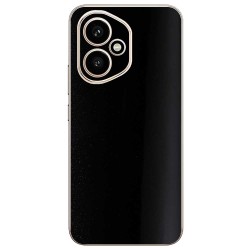 Folie skin SILKASE pentru Honor 400, protectie spate telefon, negru perlat