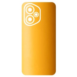 Folie skin SILKASE pentru Honor 400, protectie spate telefon, portocaliu deschis mat Folie skin SILKASE pentru Honor 400, protectie spate telefon, portocaliu deschis mat