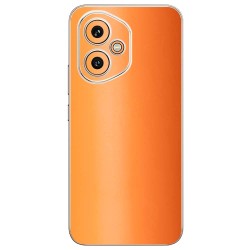 Folie skin SILKASE pentru Honor 400, protectie spate telefon, portocaliu mat