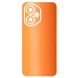 Folie skin SILKASE pentru Honor 400, protectie spate telefon, portocaliu mat