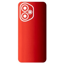 Folie skin SILKASE pentru Honor 400, protectie spate telefon, rosu lucios