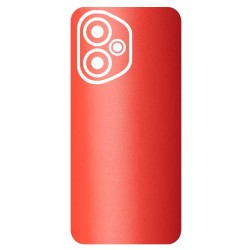 Folie skin SILKASE pentru Honor 400, protectie spate telefon, rosu mat