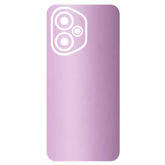 Folie skin SILKASE pentru Honor 400, protectie spate telefon, roz deschis mat (400, S2137) by www.silkase.ro