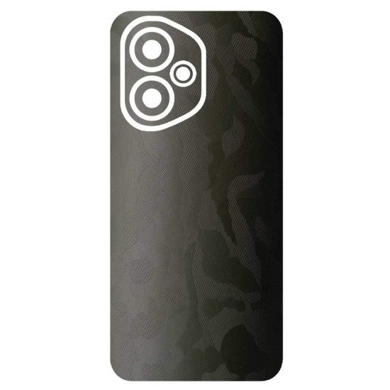 Folie skin SILKASE pentru Honor 400, protectie spate telefon, verde camuflaj (400, S2143) by www.silkase.ro