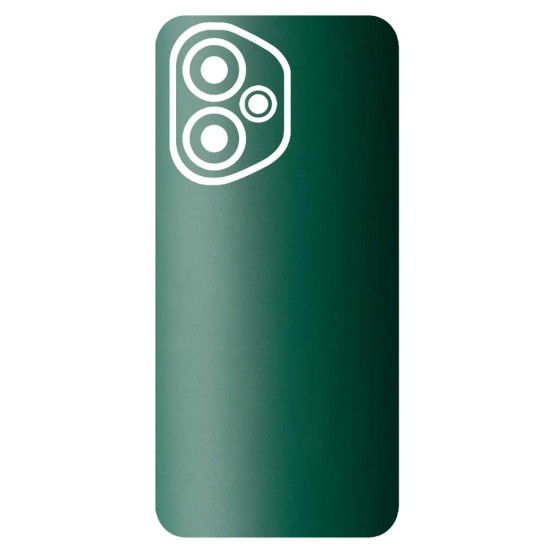 Folie skin SILKASE pentru Honor 400, protectie spate telefon, verde inchis mat (400, S2136) by www.silkase.ro