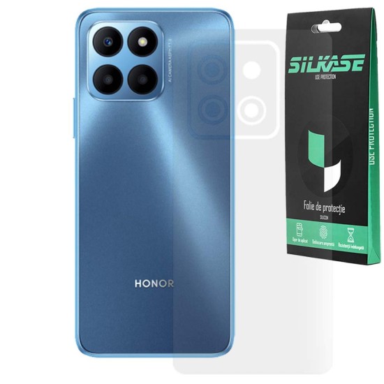 Folie spate mata SILKASE pentru Honor 70 Lite, protectie spate, silicon (SILKASE, 70 Lite) by www.silkase.ro Folie spate mata SILKASE pentru Honor 70 Lite, protectie spate, silicon (70 Lite, F6910) by www.silkase.ro