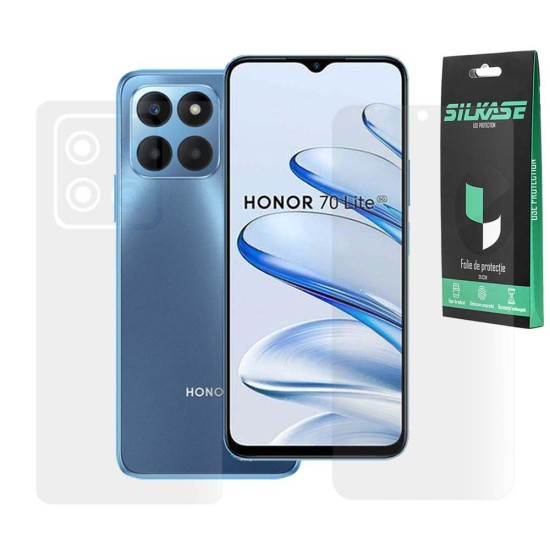 Set 2 folii mate SILKASE pentru Honor 70 Lite, protectie telefon, silicon (SILKASE, 70 Lite) by www.silkase.ro Set 2 folii mate SILKASE pentru Honor 70 Lite, protectie telefon, silicon (70 Lite, F6911) by www.silkase.ro