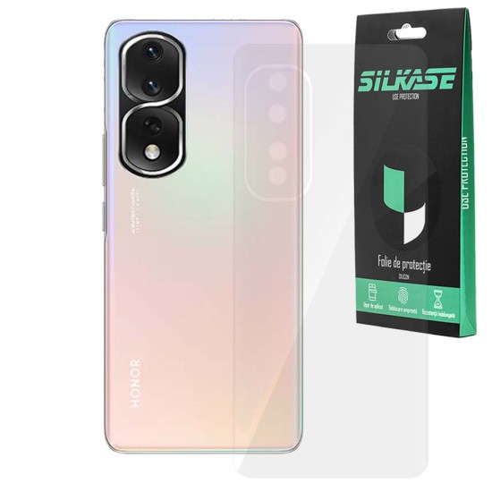 Folie spate SILKASE pentru Honor 80 Pro, protectie spate, silicon regenerabil (SILKASE, 80 Pro) by www.silkase.ro Folie spate SILKASE pentru Honor 80 Pro, protectie spate, silicon regenerabil (80 Pro, F6875) by www.silkase.ro