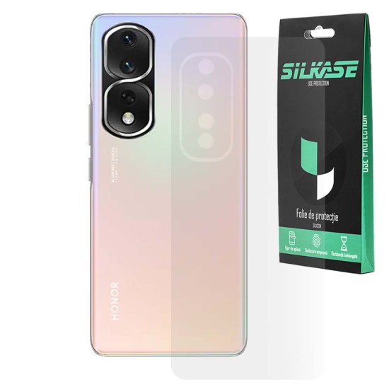 Folie spate mata SILKASE pentru Honor 80 Pro, protectie spate, silicon (SILKASE, 80 Pro) by www.silkase.ro Folie spate mata SILKASE pentru Honor 80 Pro, protectie spate, silicon (80 Pro, F6878) by www.silkase.ro