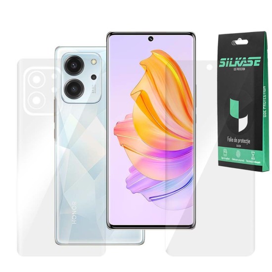 Set 2 folii SILKASE pentru Honor 80 SE, protectie telefon, silicon regenerabil (SILKASE, 80 SE) by www.silkase.ro Set 2 folii SILKASE pentru Honor 80 SE, protectie telefon, silicon regenerabil (80 SE, F6892) by www.silkase.ro
