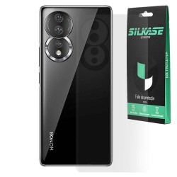 Folie spate mata SILKASE pentru Honor 80, protectie spate, silicon