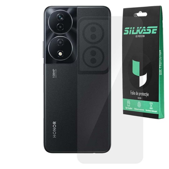 Folie spate SILKASE pentru Honor 90 Smart, protectie spate, silicon regenerabil (SILKASE, 90 Smart) by www.silkase.ro Folie spate SILKASE pentru Honor 90 Smart, protectie spate, silicon regenerabil (90 Smart, F7022) by www.silkase.ro
