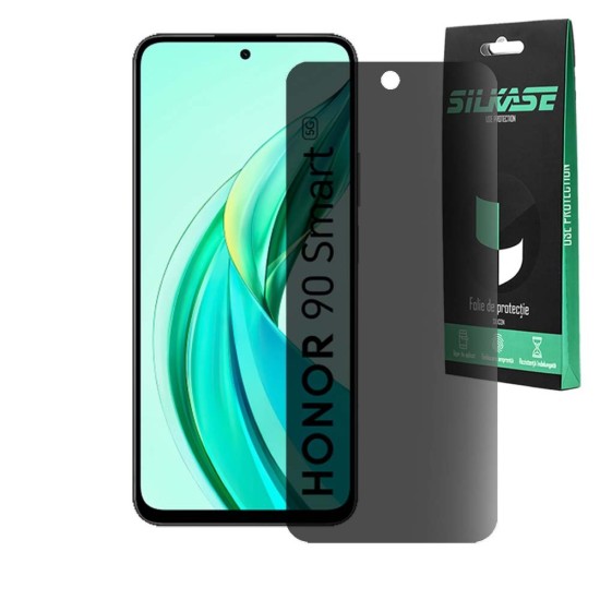 Folie privacy mata SILKASE pentru Honor 90 Smart, protectie ecran, silicon (SILKASE, 90 Smart) by www.silkase.ro Folie privacy mata SILKASE pentru Honor 90 Smart, protectie ecran, silicon (90 Smart, F7028) by www.silkase.ro