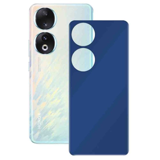 Folie skin SILKASE pentru Honor 90, albastru inchis mat, protectie spate telefon (90, S1272) by www.silkase.ro
