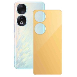 Folie skin SILKASE pentru Honor 90, bej, protectie spate telefon